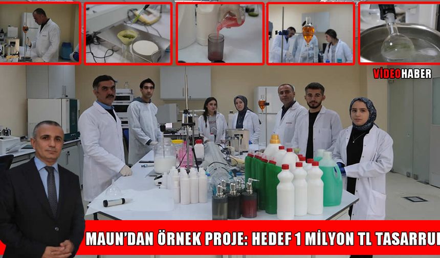 Muş’ta akademisyen ve öğrencilerden milyonluk üretim