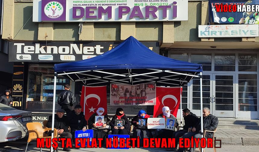 Muş’ta anne ve babalardan evlatlarına 'Gelin' çağrısı: Yolunuz açıldı, teslim olun!