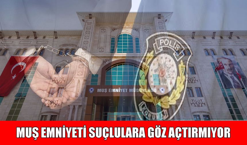 Muş'ta bir haftada 11 binden fazla kişi sorgulandı, aranan şahıslar yakalandı