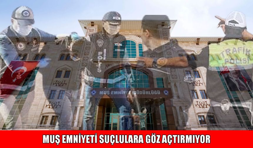 Muş Emniyeti'nin bir haftalık operasyon raporu açıklandı