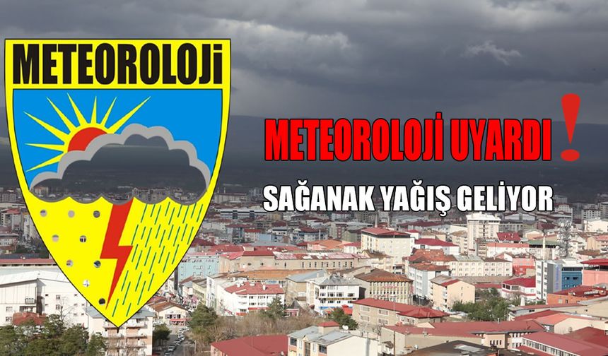 Meteoroloji’den Muş’a kuvvetli yağış uyarısı!