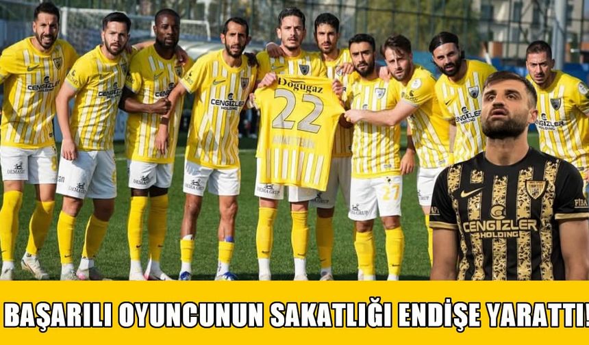 Muşspor’da sakatlık şoku: Ahmet Tekin sezonu kapattı