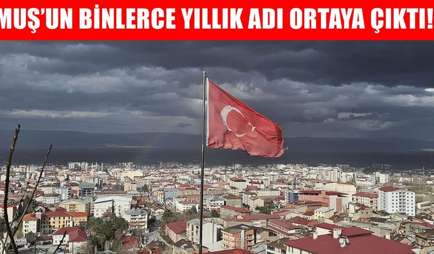 Muş'un bilinmeyen kimliği: Kadim kaynaklarda yer alan o isim şaşırttı