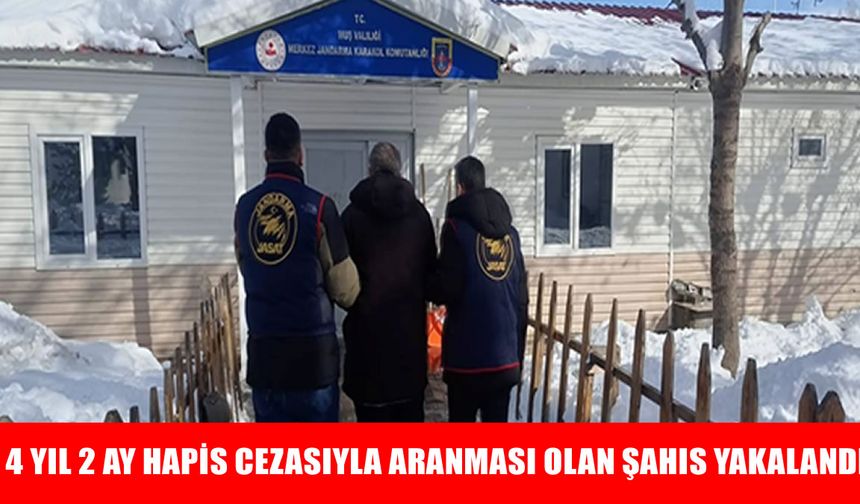 Muş'ta aranan hükümlü jandarma operasyonuyla yakalandı