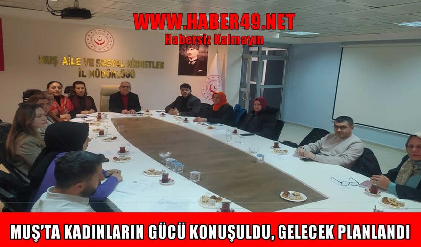 Muş’ta kadın kooperatifleri güçlendiriliyor