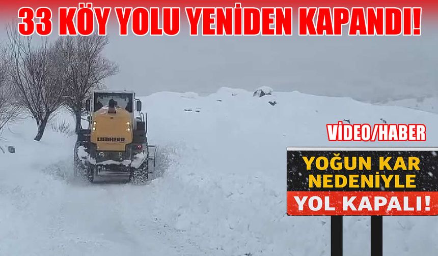 Muş’ta karla 7/24 satranç: Ekipler sahada, fırtına pusuda