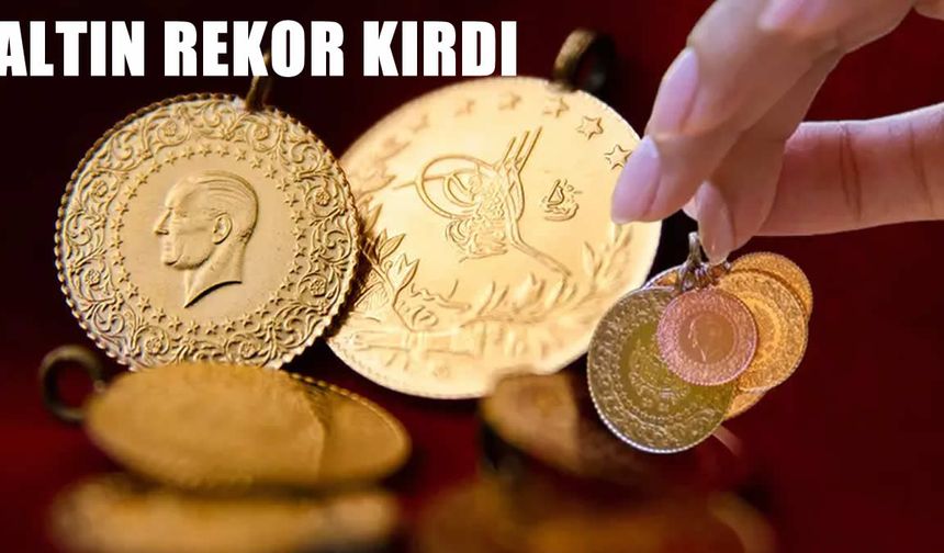 Altın rekor kırdı: Gram altın 7 bin TL’yi aştı