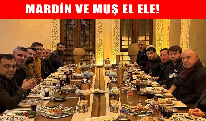 Mardin ve Muş arasında gönül köprüsü: Sahada rekabet, sokakta kardeşlik