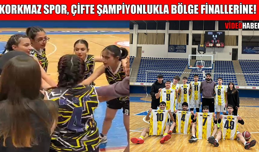 Pota altında Muş rüzgarı: Korkmaz Spor iki takımıyla bölge Şampiyonası’nda