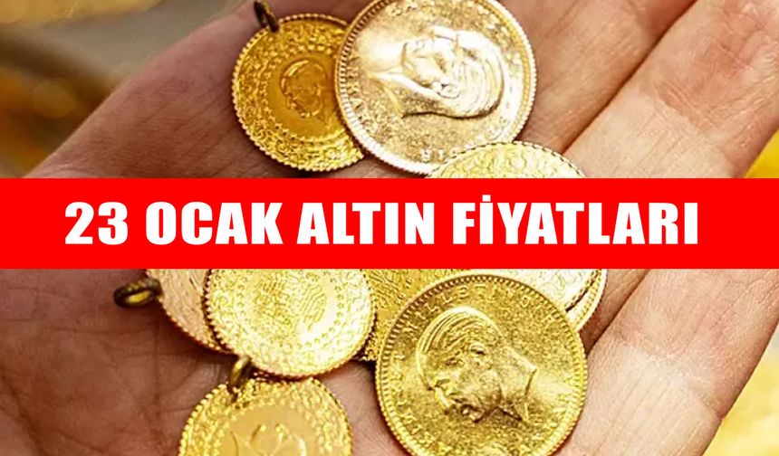 Altında rekor fırtınası: Gram altın 7 bin lirayı aştı işte 23 Ocak altın fiyatları
