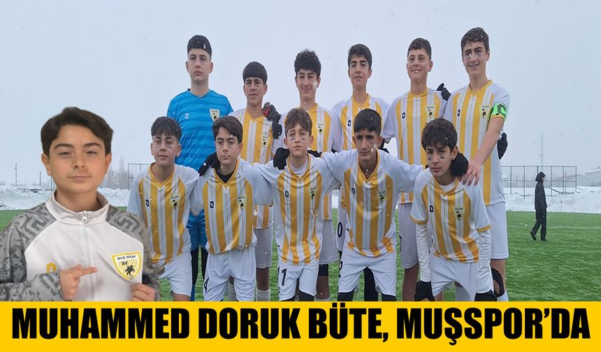 Muşspor geleceğini inşa ediyor: Genç yıldız sarı-beyazlı formayı giydi