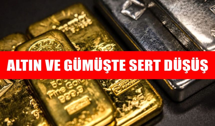 Altın ve gümüşte şok düşüş: Piyasalarda satış dalgası neden hızlandı?