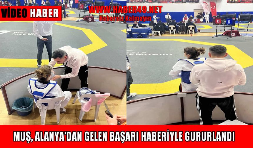 Muş’un gururu Yağmur Meriç 'Yıldızlar Taekwondo'da adını finale yazdırdı