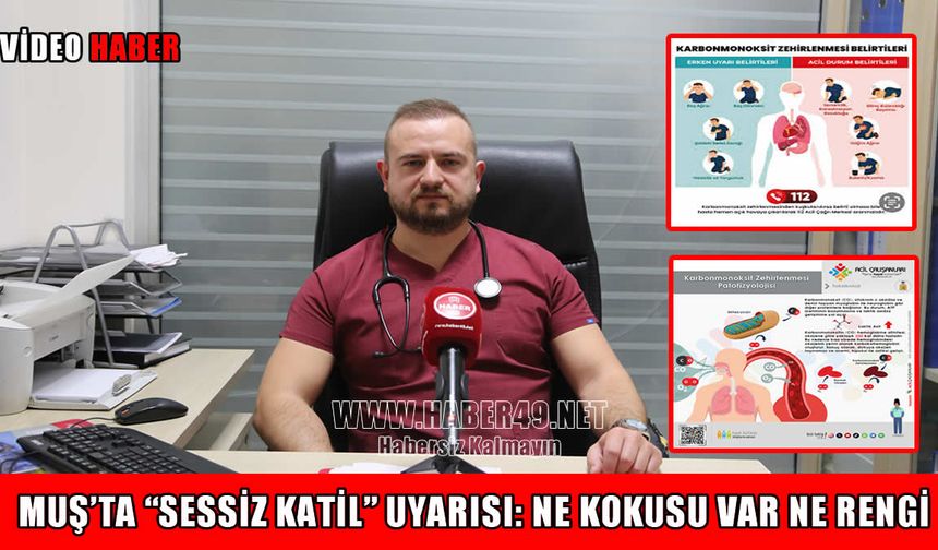 Muş'ta acil tıp uzmanından 'sessiz katil' uyarısı!