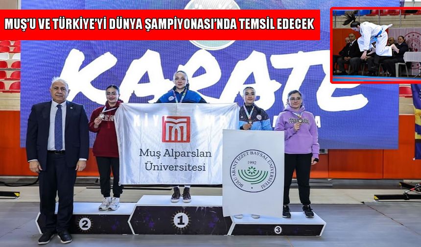 MAUN öğrencisi Damla Su Türemen Türkiye Şampiyonu oldu