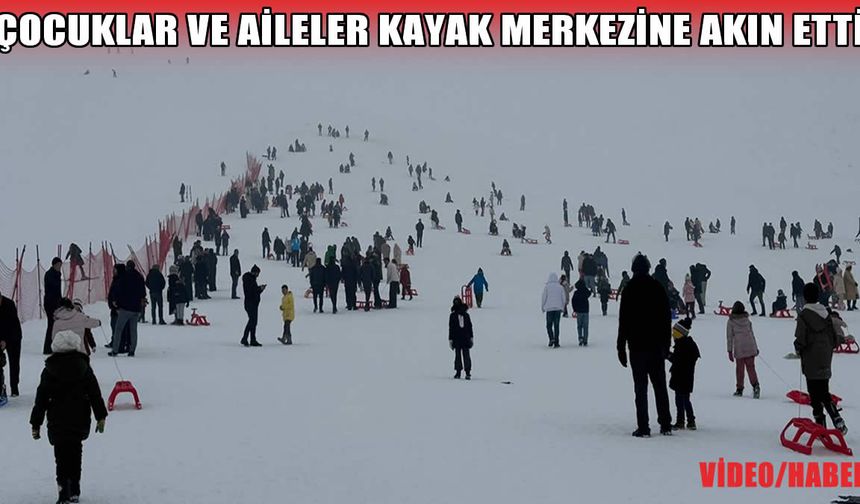 Muş Güzeldağ Kayak Merkezi’nde sömestir ve hafta sonu yoğunluğu