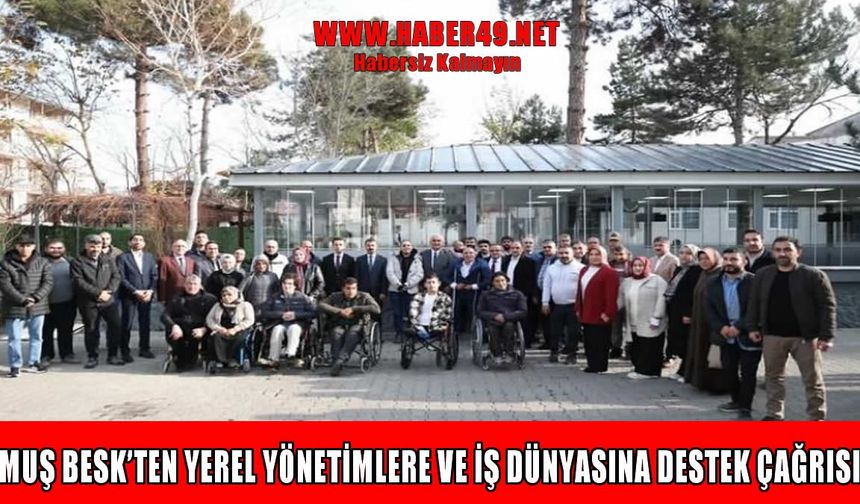 Muş BESK'ten destek çağrısı: Evlatlarımıza sahip çıkalım
