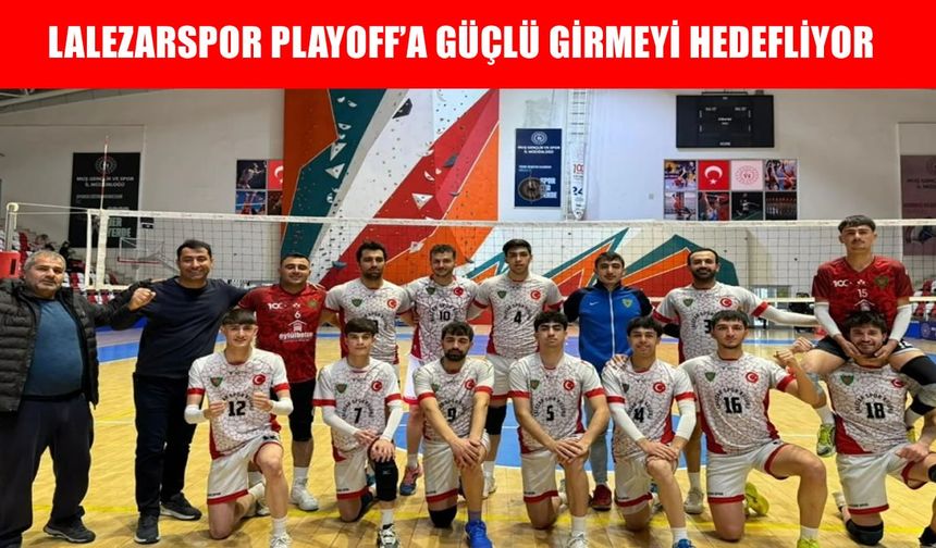 Muş Lalezarspor, Hakkari maçına hazır: "Hedefimiz finale yürümek"