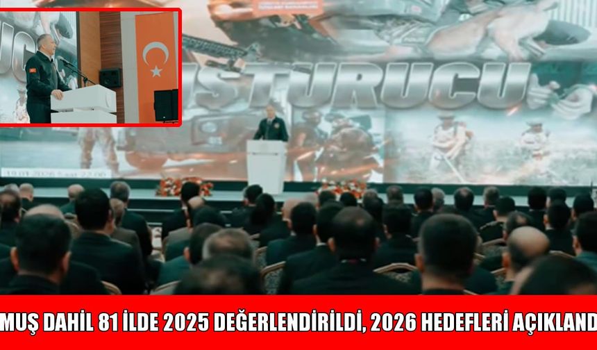 Muş’ta uyuşturucuyla mücadelede 2026 seferberliği: "Zehir Tacirlerine Geçit Yok!"