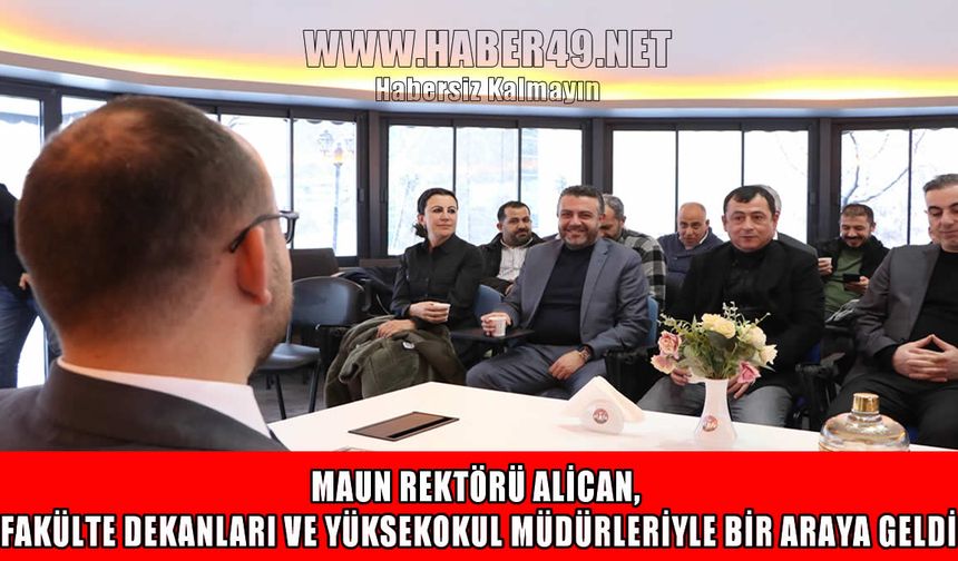 Muş Alparslan Üniversitesi’nin akademik işleyişi masaya yatırıldı