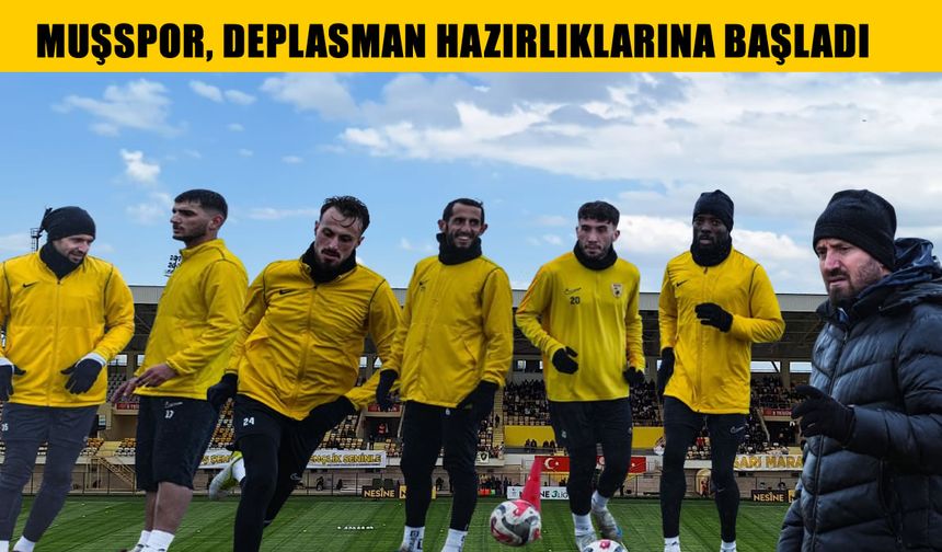 Muşspor’da rota İzmir: Aliağa FK hazırlıkları başladı