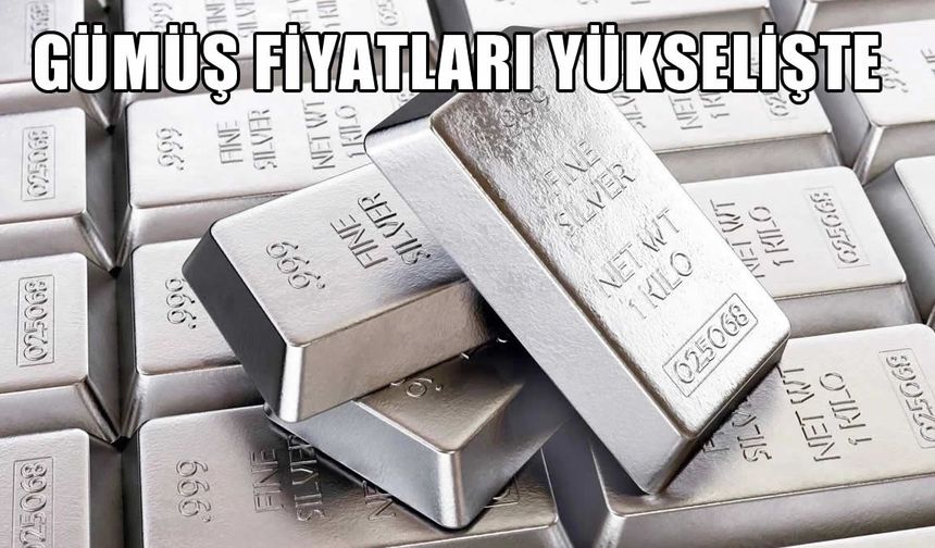 Gümüş fiyatları ABD verileri sonrası yükseldi