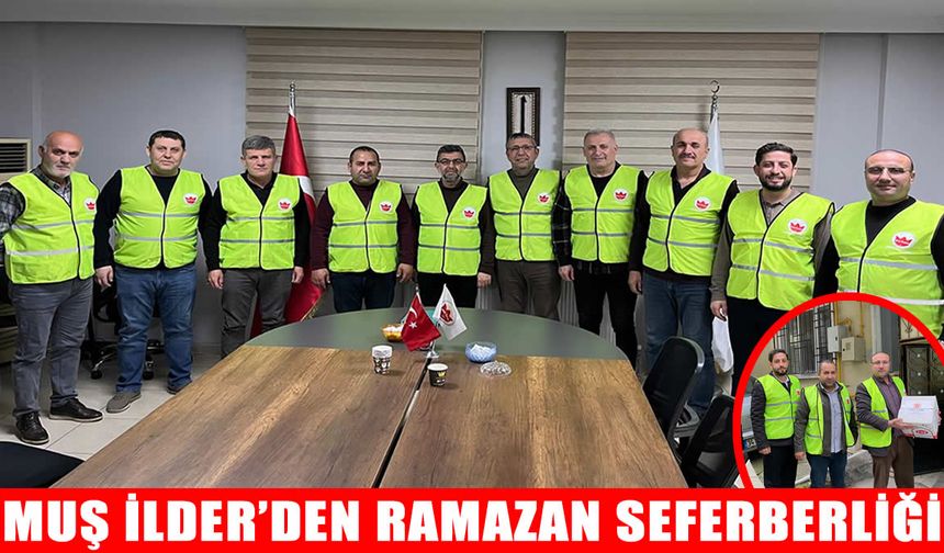 MUŞ İLDER'den Bursa'da Ramazan seferberliği