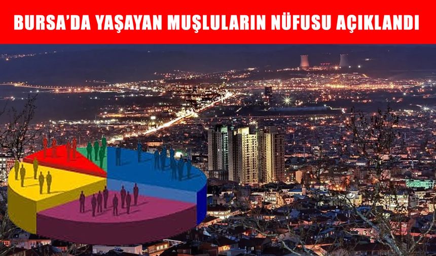 Bursa’da yaşayan Muşlu sayısı 112 bin 394’e yükseldi