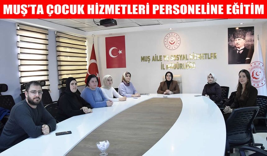 Muş'ta çocuklar hayata artık 1-0 önde başlayacak!