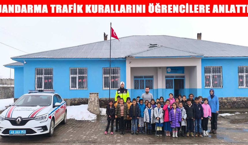 Bulanık'ta öğrencilere hayat kurtaran trafik eğitimi