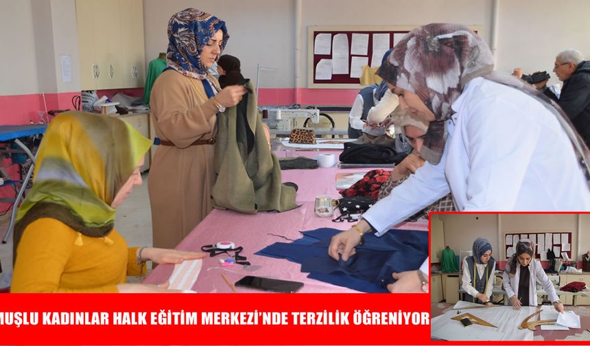 Muş Halk Eğitimi’nde kadınların üretim gücü