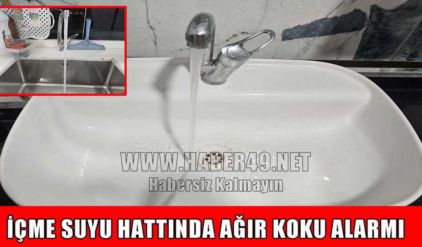 Muş’ta içme suyu alarmı: "Şebekeye kanalizasyon karıştı" iddiası