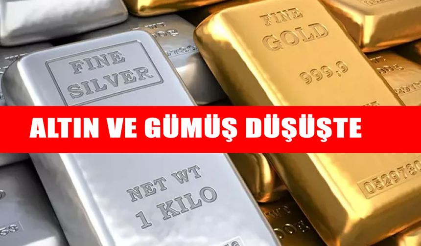Altın ve Gümüşte sert düşüş: Kritik ABD verileri öncesi piyasalarda tansiyon yükseldi