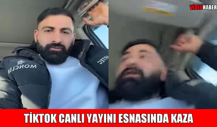 Muş’ta canlı yayında kaza: Takla atan araç şarampole yuvarlandı