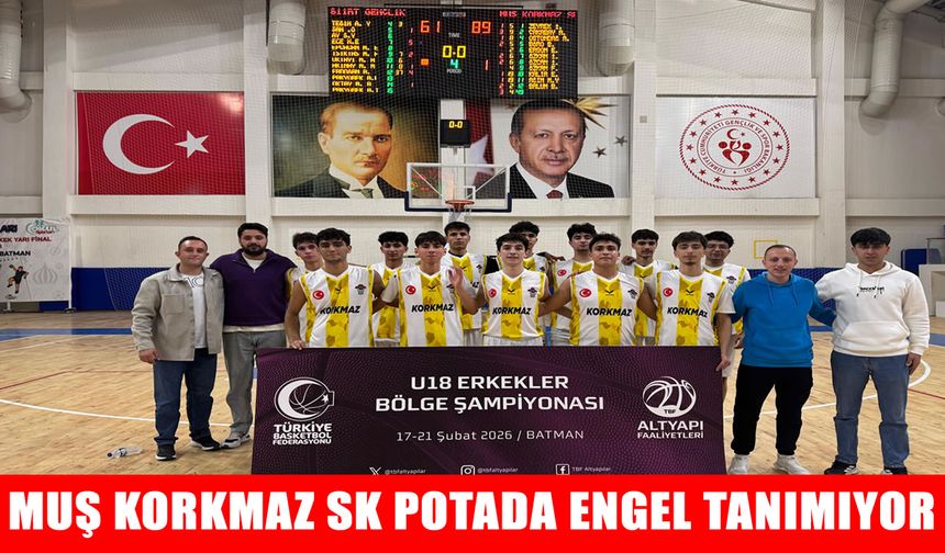 Muş Korkmaz SK’dan nefes kesen galibiyet