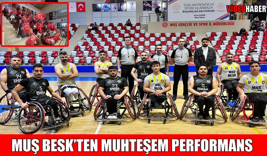 Muş Bedensel Engelliler Spor Kulübü sahasında farklı kazandı