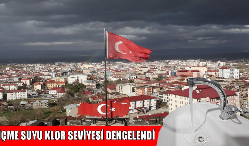 Muş İl Sağlık Müdürlüğü'nden içme suyu açıklaması