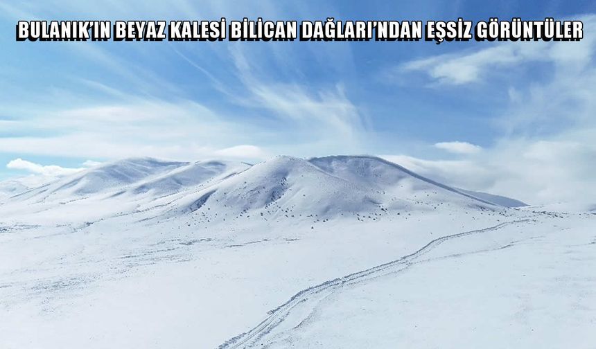 Bilican Dağları’nda kış senfonisi