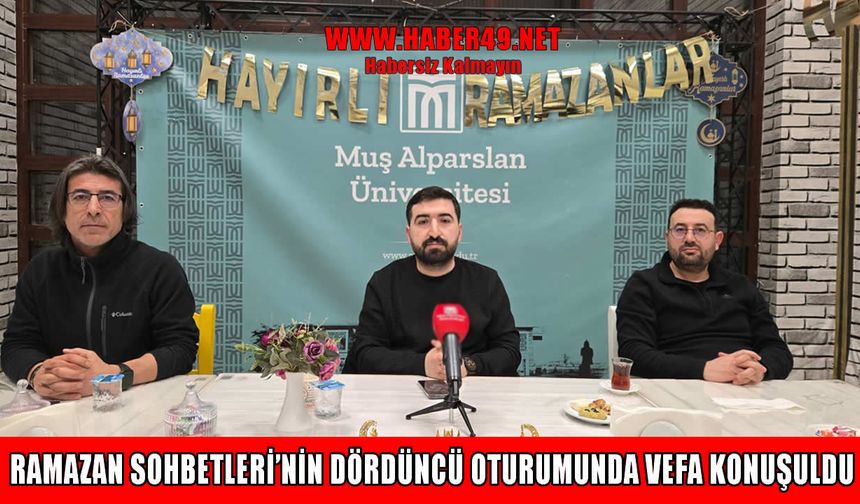 MAUN’da "Hz. Peygamber’in Hayatından Vefa Sahneleri” anlatıldı