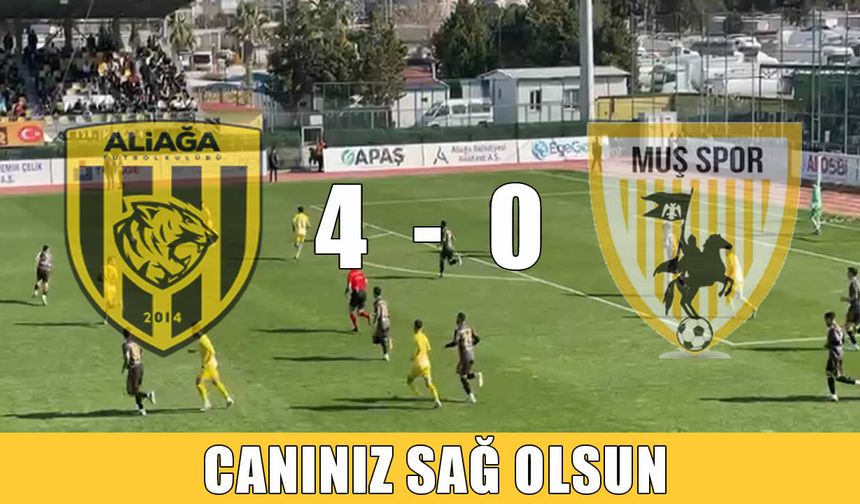 Muşspor’a şampiyonluk yolunda İzmir’de ağır darbe!