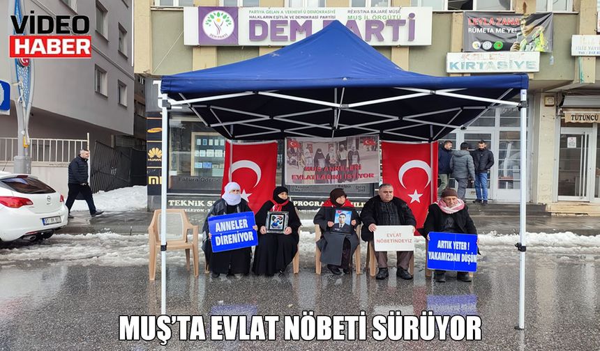 Muş'ta ailelerin direnişi sürüyor: "Yeter artık, yakamızdan düşün"