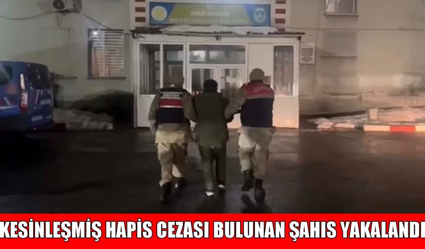 Muş’ta 5 yıl kesinleşmiş hapis cezası bulunan hükümlü yakalandı