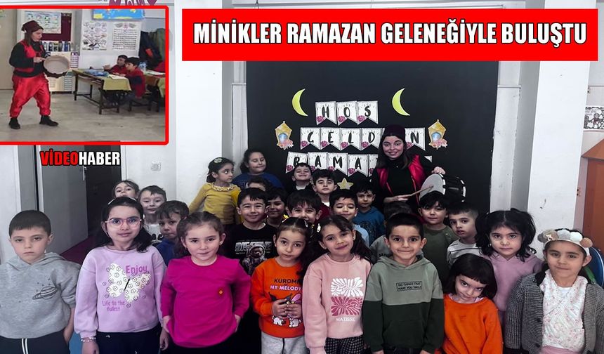 Muş’ta minik öğrenciler Ramazan geleneğiyle buluştu