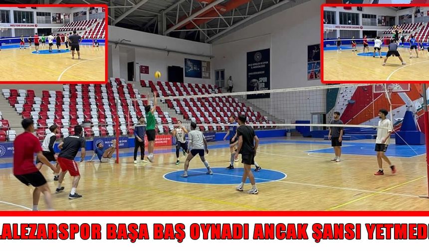 Muş Lalezarspor play-off'a veda etti