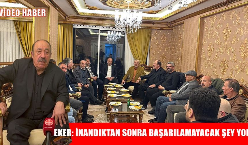 Efsane Başkan Zeki Eker’den Muşspor’a birlik çağrısı: Bu takım Muş’un onurudur