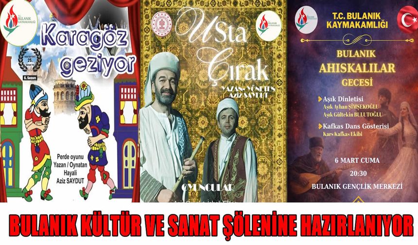Bulanık'ta kültür ve sanat günleri başlıyor