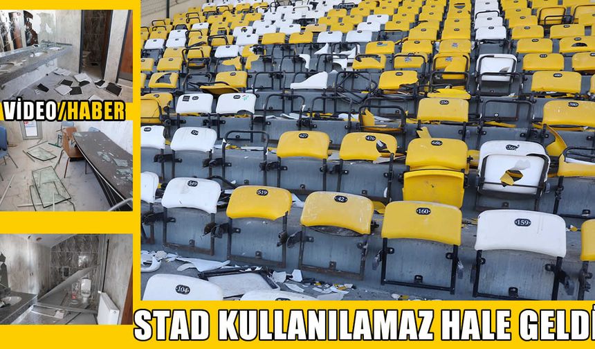 Bursaspor taraftarı Muş Stadı'nı kullanılamaz hale getirdi: Zarar 5 milyon TL