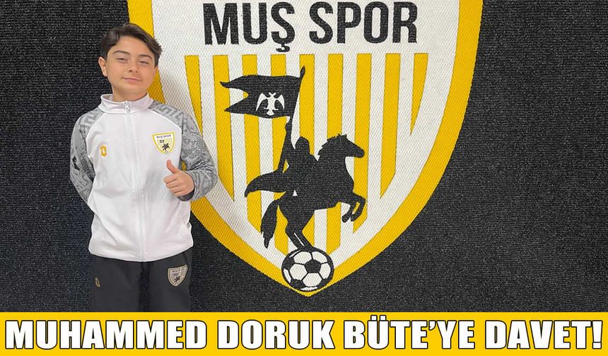 Muşlu genç yetenek milli takım yolunda
