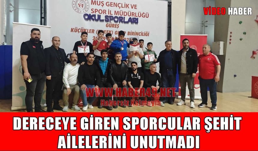 Muş’ta düzenlenen Bölge Güreş Şampiyonası sona erdi