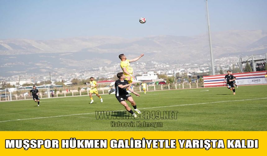 Muşspor’dan stratejik adım: Haftayı hükmen geçti, play-off hattını sağlama aldı